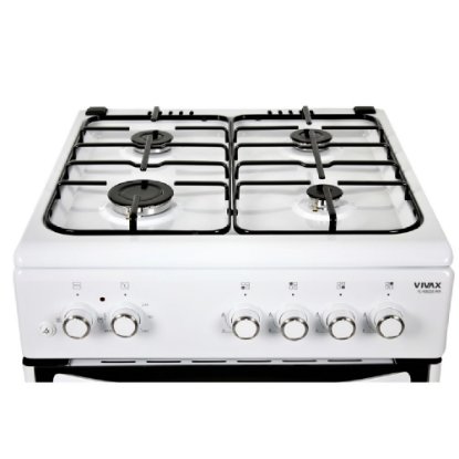 Plinski štednjak VIVAX HOME FC-40602IS WH, 4x plin, energetski razred A, bijeli