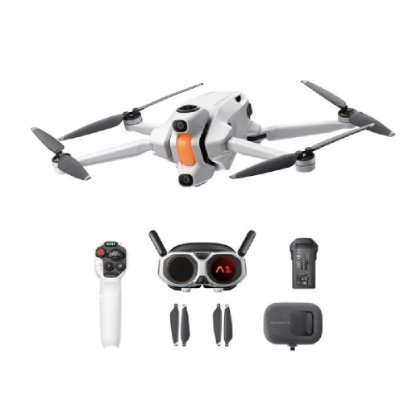 Dron ANTIGRAVITY A1 Standard Bundle, 8K UHD kamera, vrijeme leta do 24min, upravljanje daljinskim upravljačem, sivi