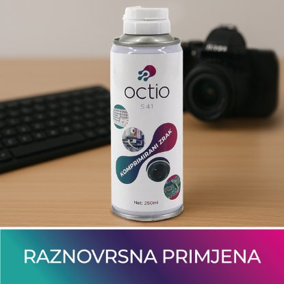 Sredstvo za čišćenje OCTIO S41, komprimirani zrak, 250ml