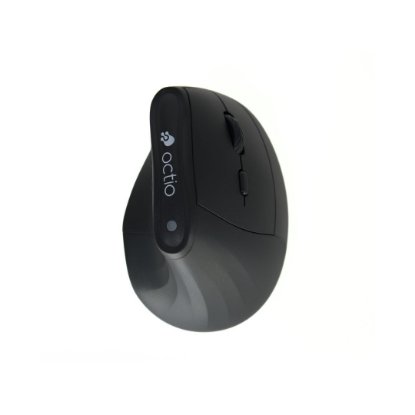 Miš OCTIO Ergo V100W, optički, bežični, BT,4000dpi, crni