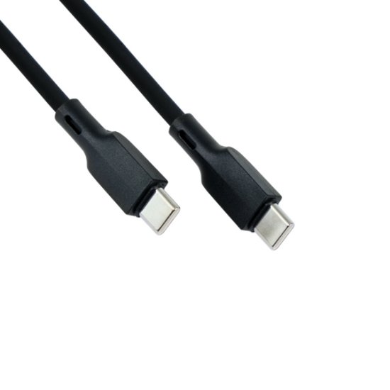 Kabel OCTIO USB-C (M) na USB-C (M), 100W, crni, 2m