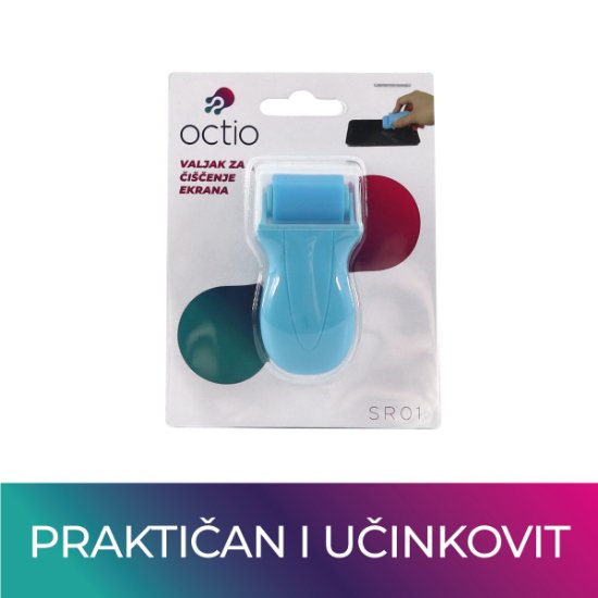 Sredstvo za čišćenje OCTIO SR01 Roller Mini Pack, valjak za čišćenje ekrana