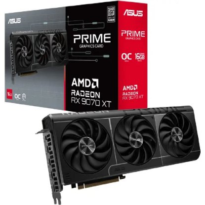 Grafička kartica ASUS Radeon RX 9070 XT Prime OC, 16GB GDDR6