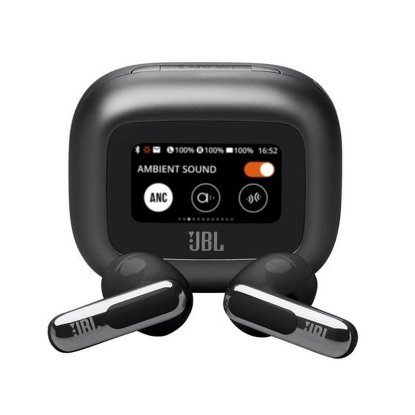 Slušalice JBL Live Flex 3, bežične, Bluetooth, ANC, in-ear, crne