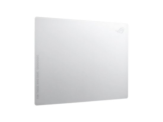 Podloga za miš ASUS ROG Moonstone Ace L, staklena, bijela