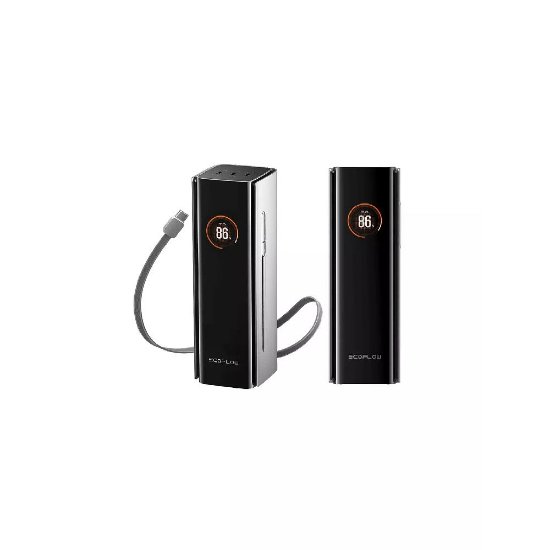 Mobilni USB punjač ECOFLOW Rapid Powerbank 27650 mAh, 300W, kabel USB-C 140W, crni