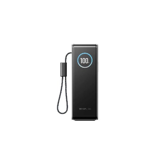Mobilni USB punjač ECOFLOW Rapid Powerbank 25000 mAh, 170W, kabel USB-C 100W, sivi