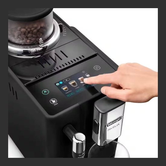 Aparat za kavu DE'LONGHI Rivelia EXAM440.35.B, 1450W, 19 bara, crni