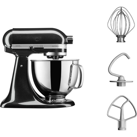 Kuhinjski robot KITCHENAID 5KSM125EOB, 300 W, 4,8l, Onyx Black