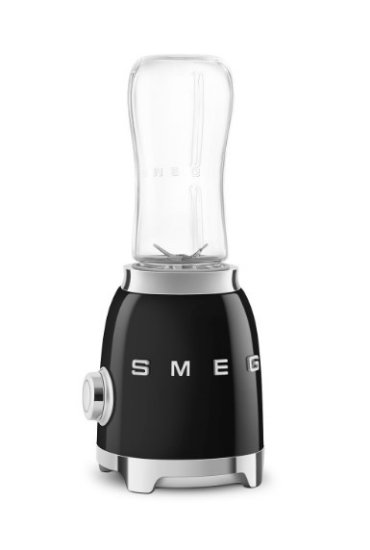 Blender mini SMEG PBF01BLEU, 300 W, 0,6 l, crni