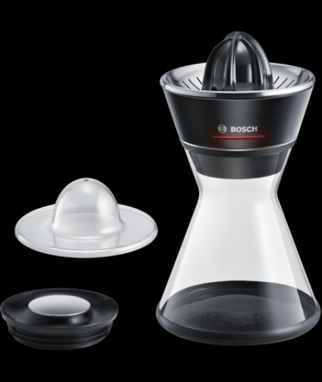 Cjedilo za agrume BOSCH 40W, 1l, 2u1 cjedilo, crni