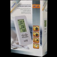 Vremenska stanica HOME HC 12, sa satom i žičnom vanjskom jedinicom