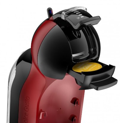 Aparat za kavu KRUPS KP123H10, Dolce Gusto Mini Me, crno-crveni