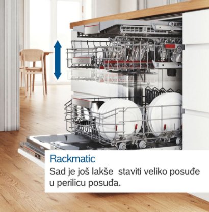 Ugradbena perilica posuđa BOSCH SGV4HVX37E, 60 cm, 13 kompleta, energetski razred E