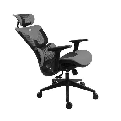 Uredska stolica BIT FORCE Cozy LM-2D, crno-siva