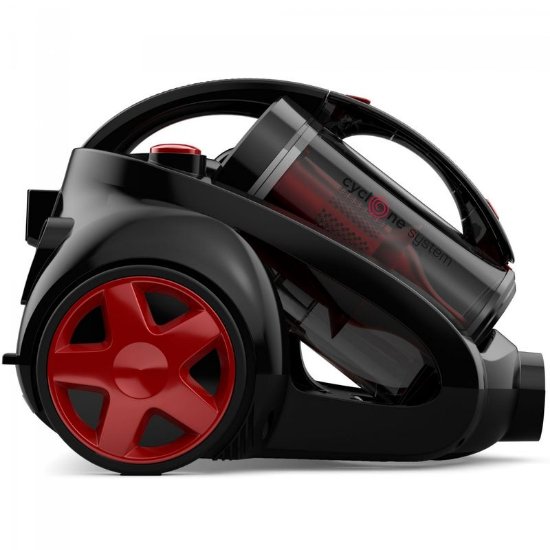 Usisavač TESLA BGL203BRE, HEPA filter, 800 W, crno-crveni