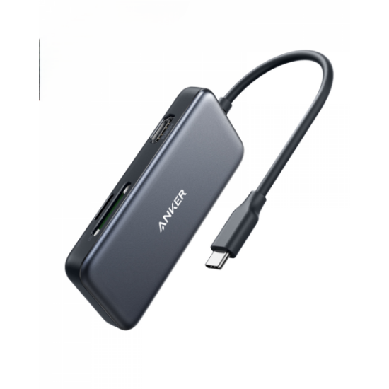 Docking station ANKER PowerExpand A8334HA1, USB-C na 2x USB-A, 1x HDMI, 1x micro SD card, 1x SD