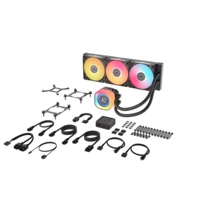 Vodeno hlađenje CORSAIR iCUE LINK TITAN RX LCD 360, za Intel i AMD