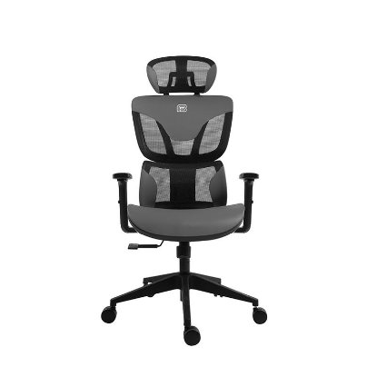 Uredska stolica BIT FORCE Cozy LM-2D, crno-siva