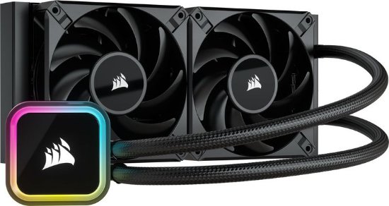 Vodeno hlađenje CORSAIR Cooling Hydro H100i iCUE Elite RGB, CW-9060058-WW, za Intel i AMD