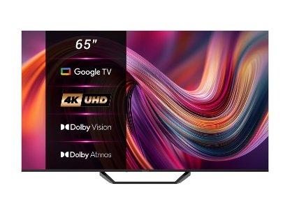 LED TV 65" TESLA 65E655BUS, Google TV, 4K UHD, DVB-T2/C/S2, HDMI, Wi-Fi, USB, BT, energetski razred E