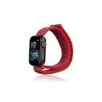 Zamjenski remen BELINE Nylon za Apple Watch 42/44/45/49mm, crveni