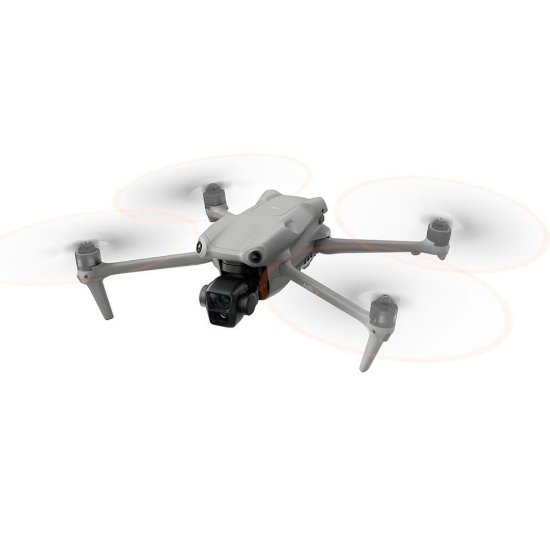 Dron DJI Air 3, 4K UHD kamera, 3-axis gimbal, vrijeme leta do 46min, upravljanje daljinskim upravljačem, sivi