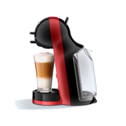 Aparat za kavu KRUPS KP123H10, Dolce Gusto Mini Me, crno-crveni