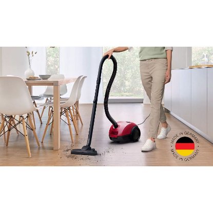 Usisavač BOSCH BGLS2RD1, Serie 2, 600 W, s vrećicom, crveni