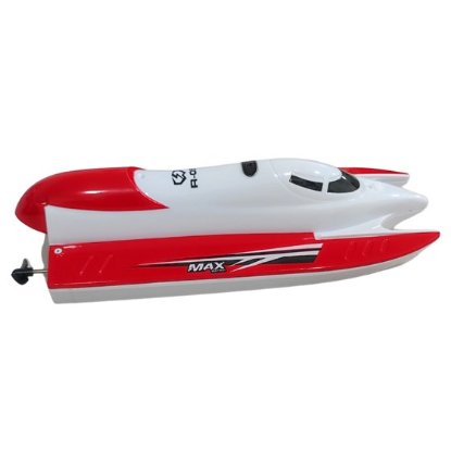 Brod na daljinsko upravljanje KAZOO MX-0027, bijelo-crveni