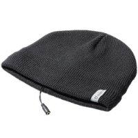 Glazbena zimska kapa CELLULARLINE, crna