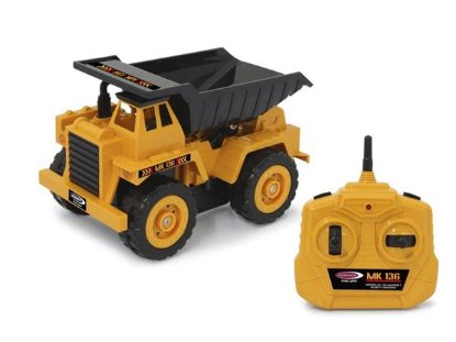 Igračka na daljinsko upravljanje JAMARA kamion utovarivač MK136, žuti 1:36