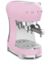 Aparat za kavu SMEG ECF02PKEU, 1350 W, 15 bara, 1,1 l, roza