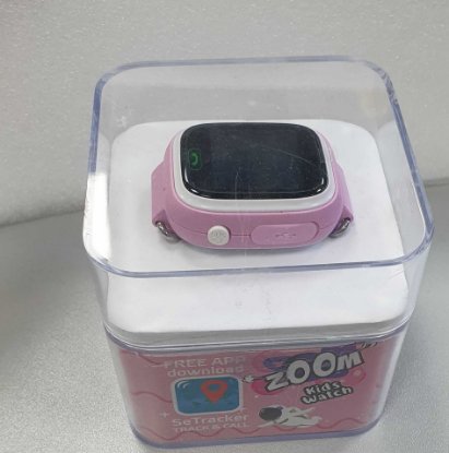 Dječji pametni sat USED CORDYS, praćenje lokacije, primanje i slanje poziva, slanje SMS-a, rozi