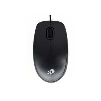 Miš OCTIO M100U, crni, USB