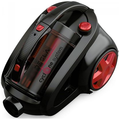 Usisavač TESLA BGL203BRE, HEPA filter, 800 W, crno-crveni