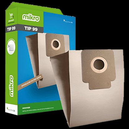 Vrećice za usisavače MIKRO 099.5.099, 5 kom, Tip 99