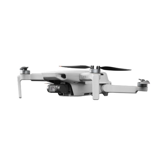 Dron DJI Mini 4K, 4K kamera, 3-axis gimbal, vrijeme leta do 31min, upravljanje daljinskim upravljačem, sivi