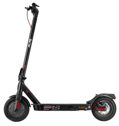 Električni romobil ALFA E-POWER AS30, autonomija do 30km, brzina 25km/h, kotači 10˝, crni