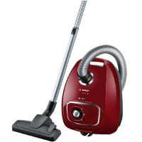 Usisavač BOSCH BGLS4X201, 600 W, s vrećicom, Serie 4, crveni