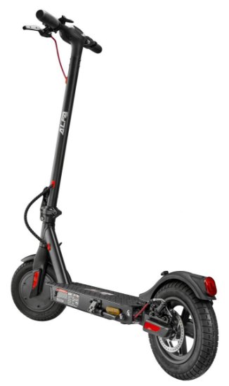 Električni romobil ALFA E-POWER AS30, autonomija do 30km, brzina 25km/h, kotači 10˝, crni