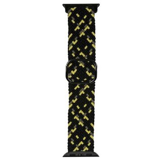 Zamjenski remen BELINE Textile za Apple Watch 38/40/41mm, crno-žuti