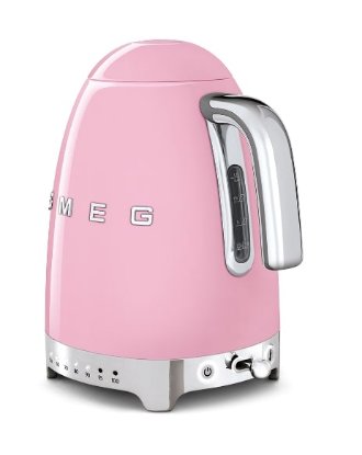 Kuhalo za vodu SMEG KLF04PKEU, 3000 W, 1,7 l, roza
