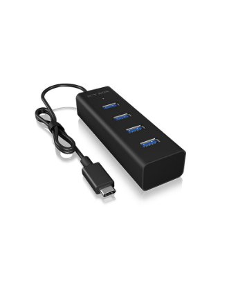 USB HUB ICY BOX IB-HUB1409-C3, USB-C na 4x USB 3.0
