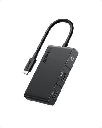 Docking station ANKER 332, USB-C na 2x USB 3.2 Gen 1, 2x USB-C, HDMI, crni