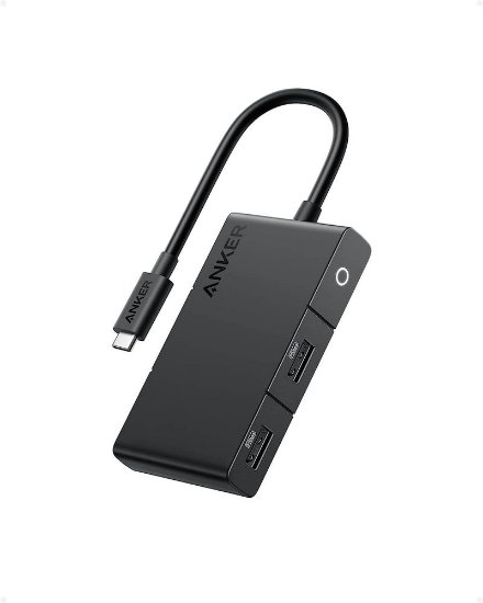 Docking station ANKER 332, USB-C na 2x USB 3.2 Gen 1, 2x USB-C, HDMI, crni