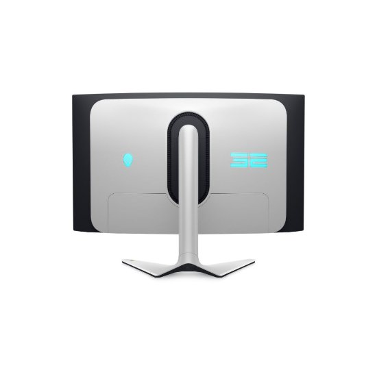 Gaming monitor 32" DELL Alienware AW3225QF, 4K UHD, OLED, 240Hz, 0,03ms, 250cd/m2, G-Sync, zakrivljeni, crno-bijeli