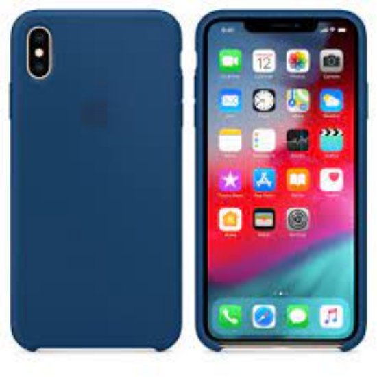 Futrola APPLE Silicone Case, za IPHONE XS Max, plavi