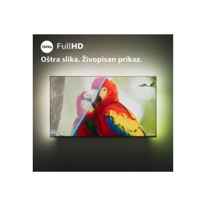 LED TV 32" PHILIPS 32PFS6908/12, FullHD, DVB-T/T2/C/S2, LAN, HDMI, USB, WiFi, energetski razred F