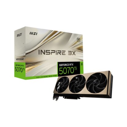 Grafička kartica MSI GeForce RTX 5070 Ti 16G Inspire 3X OC, 16GB GDDR7